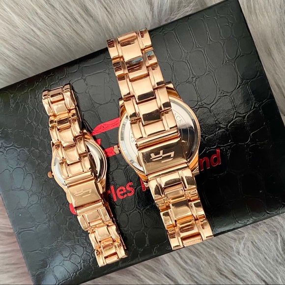 Charles Raymond His and Hers Watch Set - Picture 3 of 7